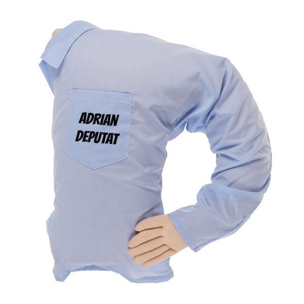 Pernă "Băiat - deputat" cu numele ales de dvs. Pernă "Băiat - deputat" cu numele ales de dvs.