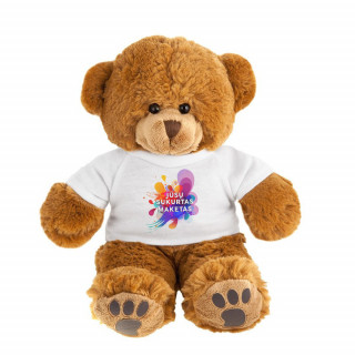 Ursuleț de pluș „Dennis” cu design personalizat (20cm)