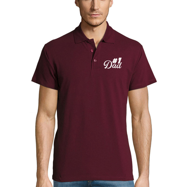 Tricouri polo "#1 Dad" Tricouri polo "#1 Dad"