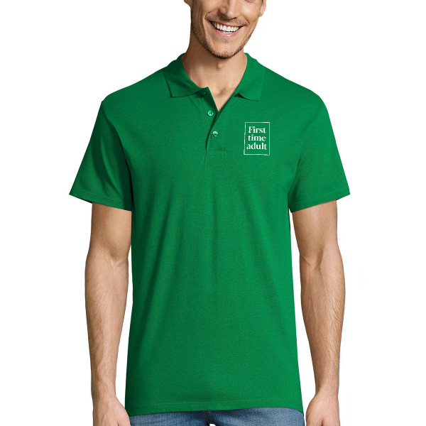 Tricou polo "First time adult" Tricou polo "First time adult"