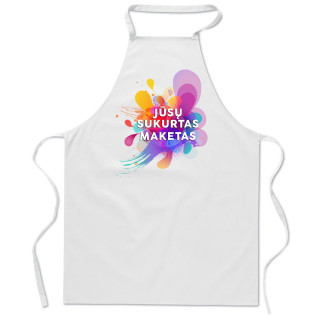 Șorț de bumbac cu designul tău personalizat