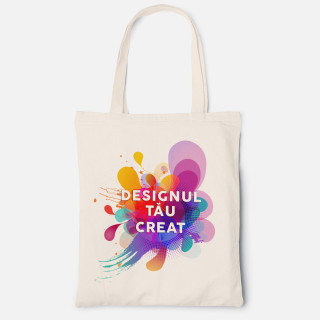 Pungă din material textil cu design personalizat