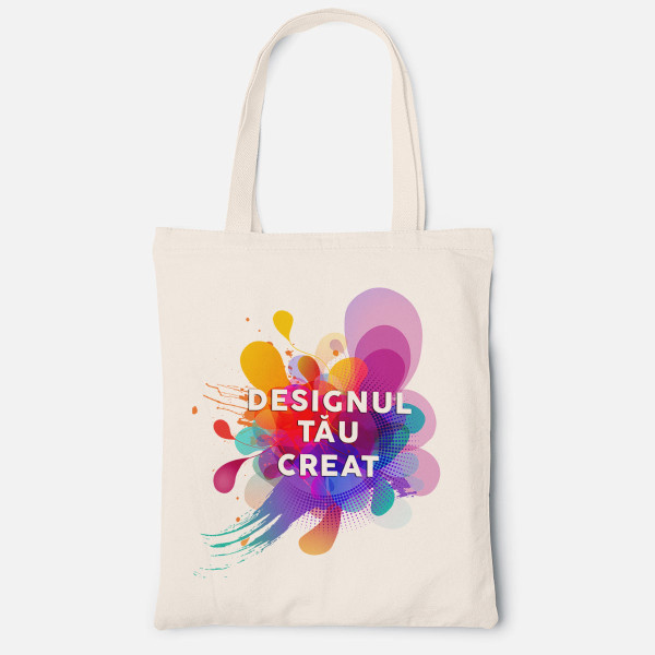 Pungă din material textil cu design personalizat Pungă din material textil cu design personalizat