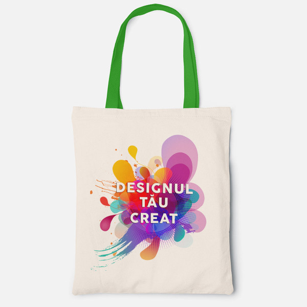Pungă din material textil cu design personalizat Pungă din material textil cu design personalizat