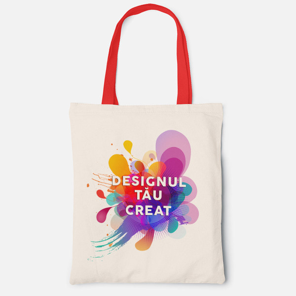 Pungă din material textil cu design personalizat Pungă din material textil cu design personalizat