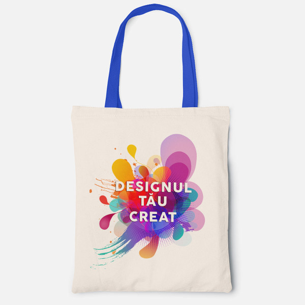 Pungă din material textil cu design personalizat Pungă din material textil cu design personalizat