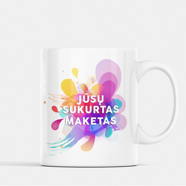 Cană cu designul tău personalizat (330ml) Cană cu designul tău personalizat (330ml)