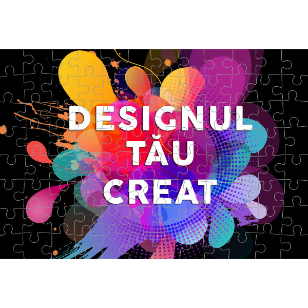Puzzle cu designul tău personalizat (dimensiune A4, 120 de piese) Puzzle cu designul tău personalizat (dimensiune A4, 120 de piese)