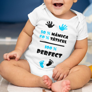 Salopetă pentru copii "Băiatul perfect 100%"