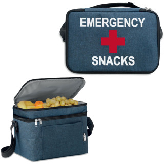 Geantă frigorifică cu două compartimente "Emergency snacks"