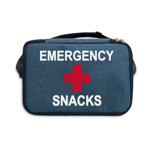 Geantă frigorifică cu două compartimente "Emergency snacks"