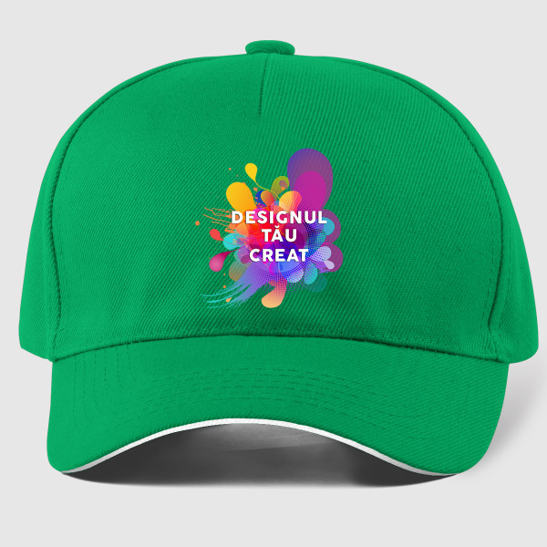 Șapcă din bumbac cu design personalizat