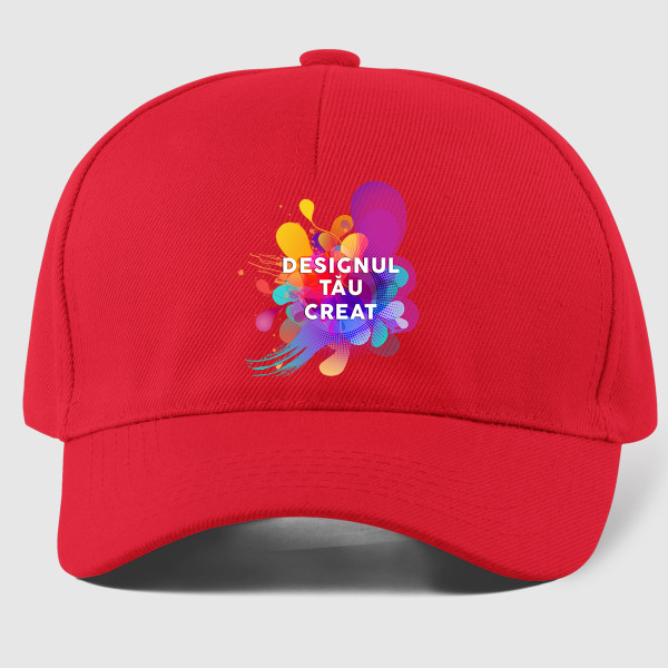 Șapcă din bumbac cu design personalizat