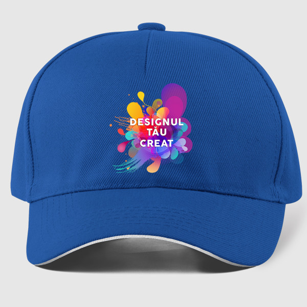 Șapcă din bumbac cu design personalizat