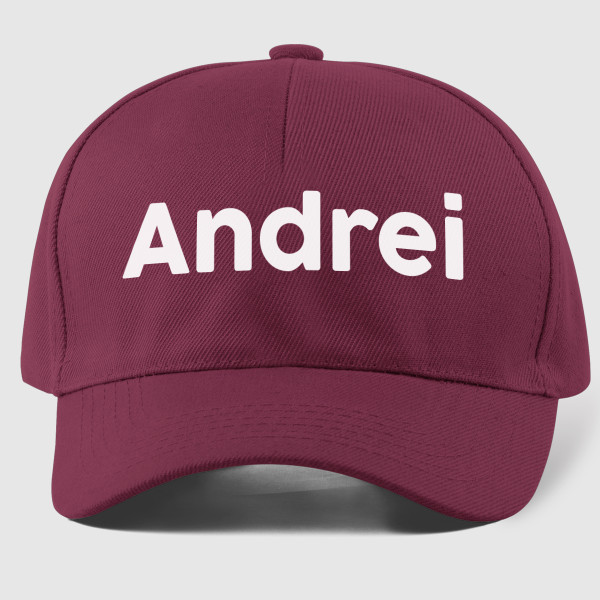 Șapcă cu numele ales de dvs.