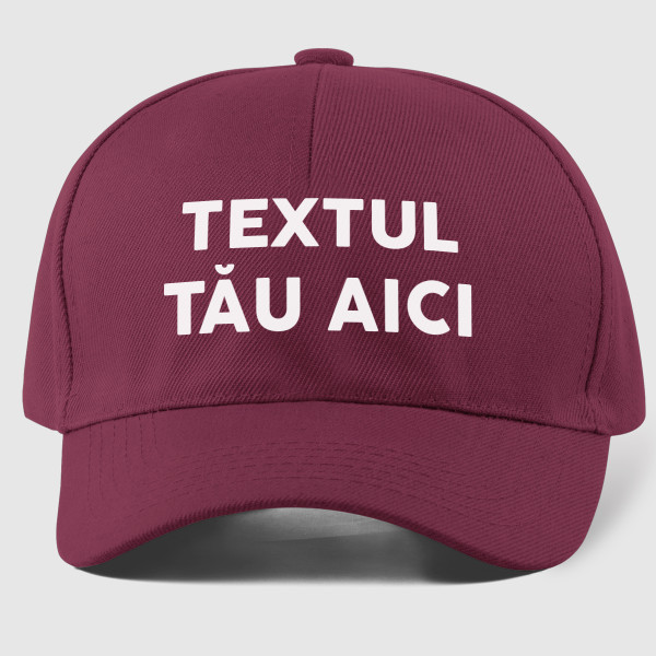 Șapcă cu propriul text