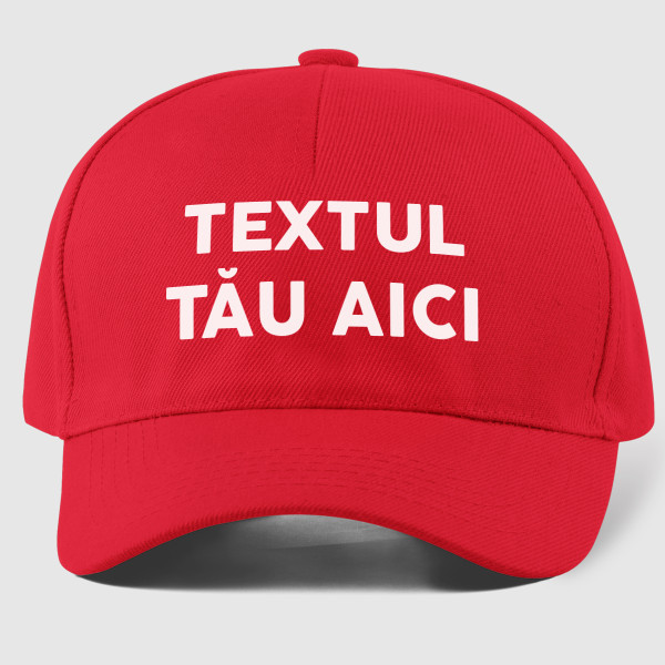 Șapcă cu propriul text