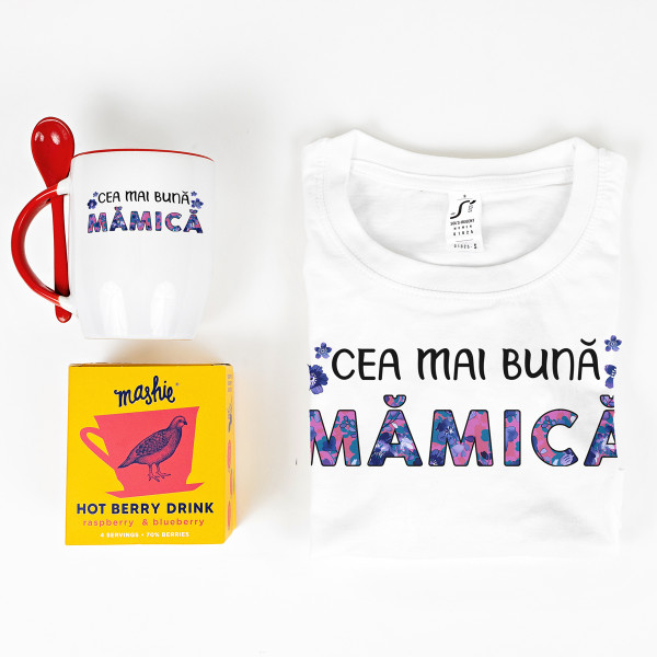 Set cadou "Cea mai bună mămică" Set cadou "Cea mai bună mămică"