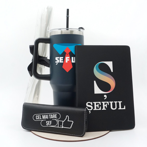 Set cadou "Cel mai cool șef"