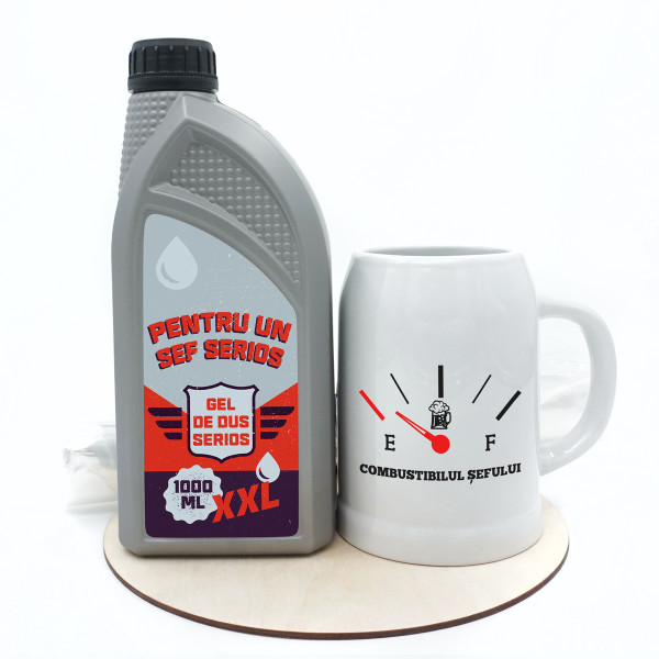 Set cadou "Combustibilul șefului"