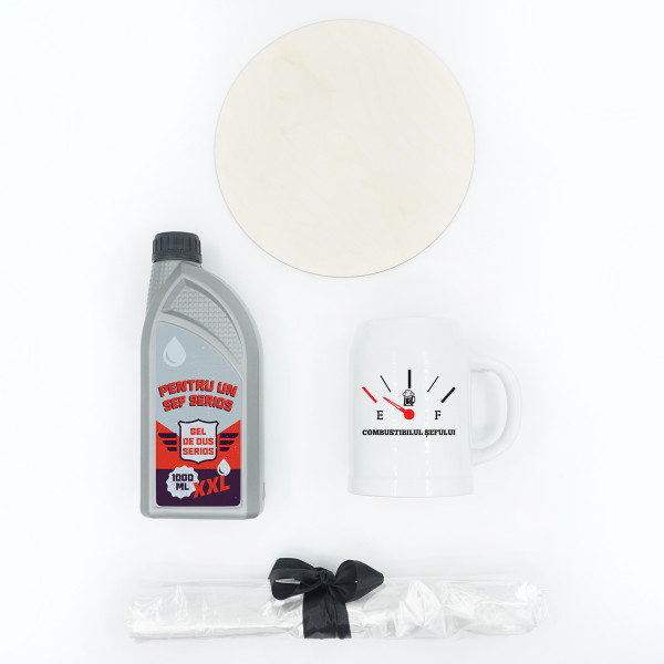 Set cadou "Combustibilul șefului"