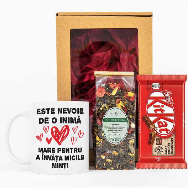 Set cadou "Inima profesorului" Set cadou "Inima profesorului"