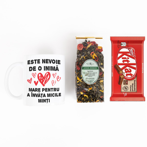 Set cadou "Inima profesorului" Set cadou "Inima profesorului"
