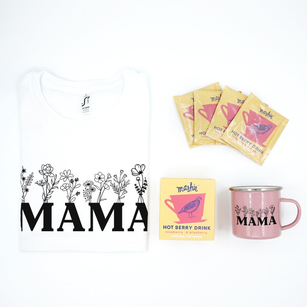 Set cadou "Mama - o floare sălbatică" Set cadou "Mama - o floare sălbatică"