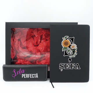 Set cadou premium "Șefa perfectă" Set cadou premium "Șefa perfectă"