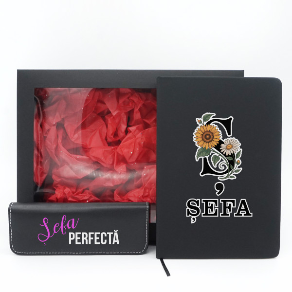 Set cadou premium "Șefa perfectă"