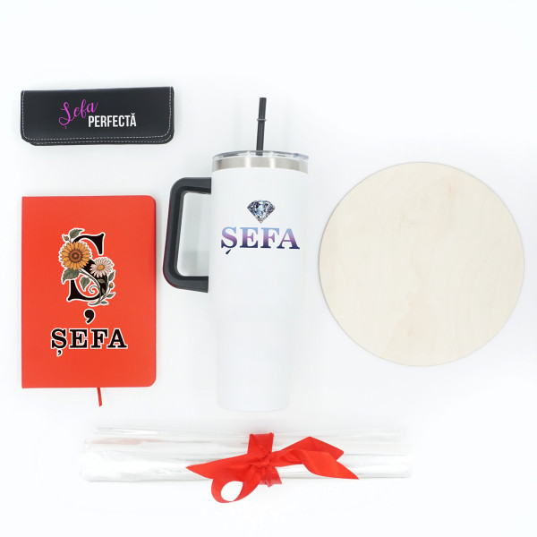 Set cadou premium "Șefa perfectă"