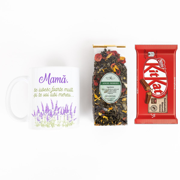 Set cadou „Te iubesc, mamă" Set cadou „Te iubesc, mamă"