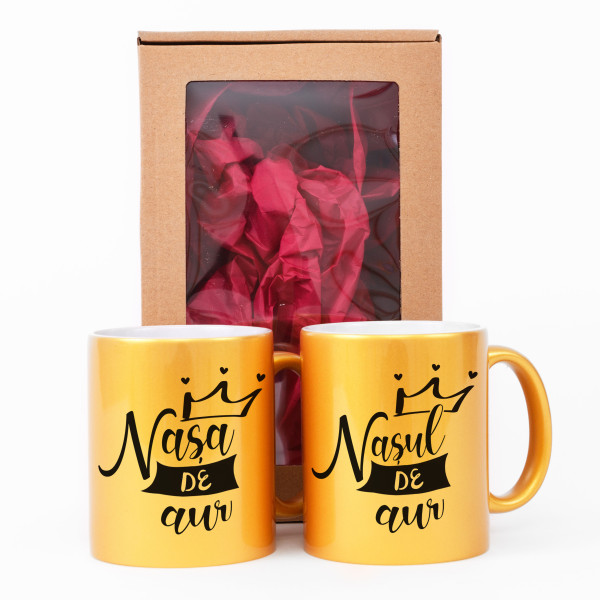 Set de căni „Nașii de Aur”