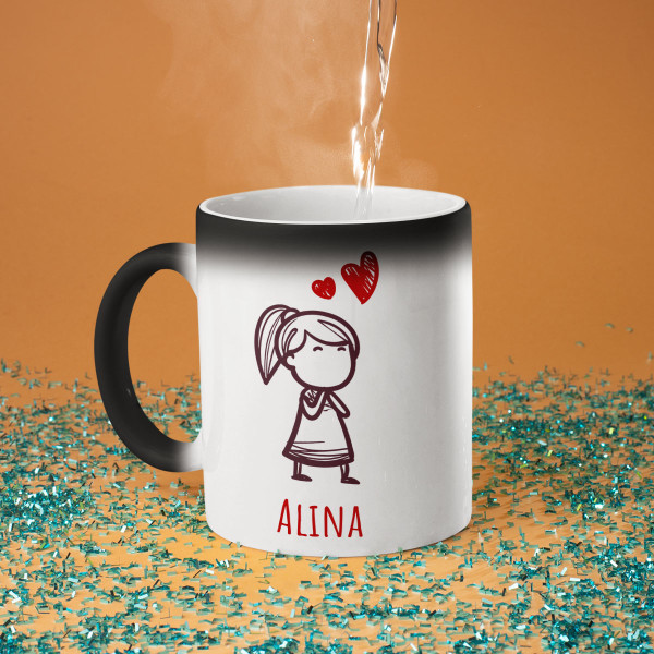 Set de căni pentru cuplu „In love” cu numele alese de dvs. Set de căni pentru cuplu „In love” cu numele alese de dvs.