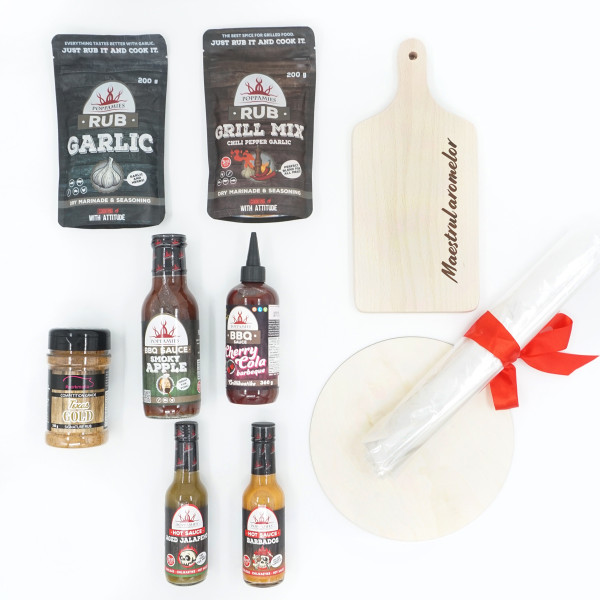 Set de condimente și sosuri "Maestrul aromelor"