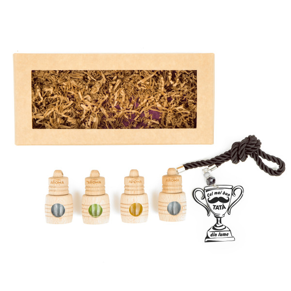 Set de parfumuri pentru mașină "Cel mai bun tată din lume" Set de parfumuri pentru mașină "Cel mai bun tată din lume"