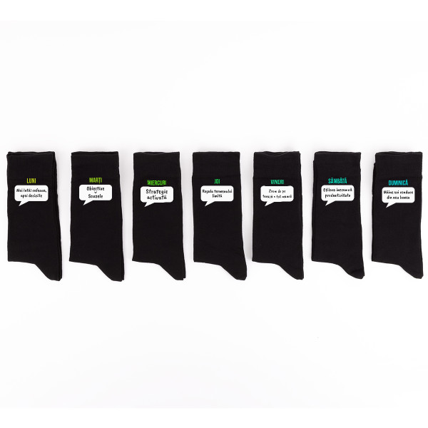 Set de șosete "Pachetul săptămânii pentru șef"