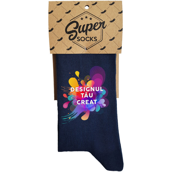 Șosete cu design personalizat Șosete cu design personalizat