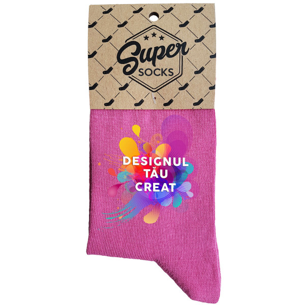 Șosete pentru femei cu design personalizat Șosete pentru femei cu design personalizat