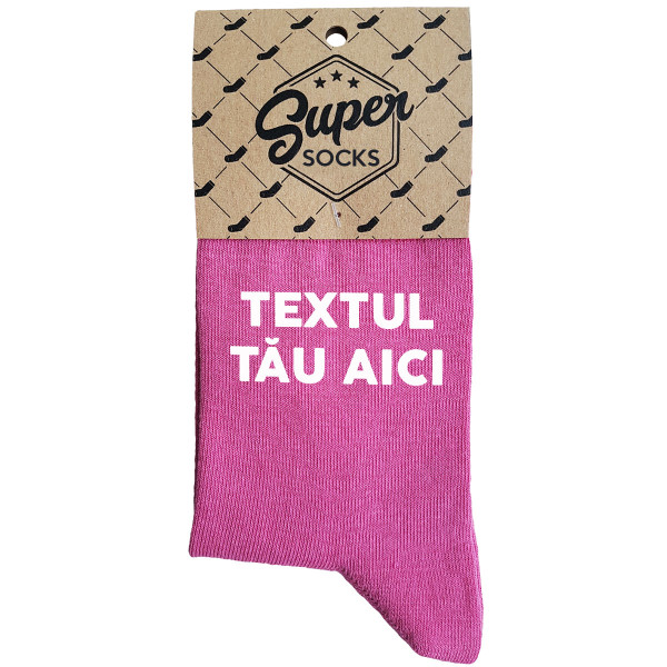Șosete pentru femei cu textul ales de tine Șosete pentru femei cu textul ales de tine