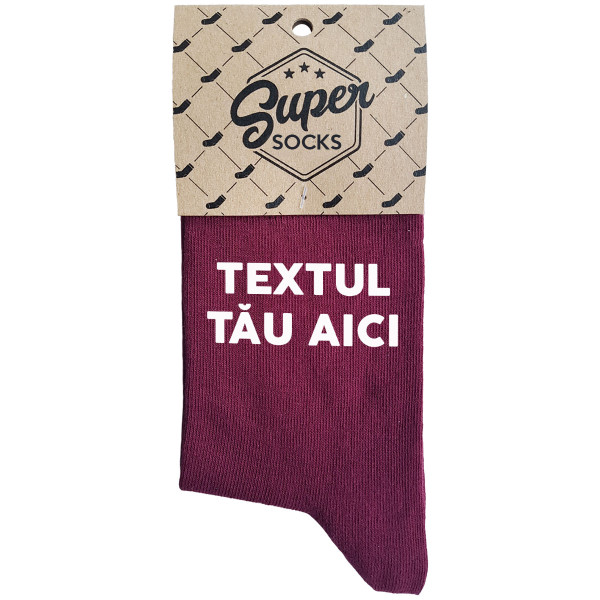Șosete pentru femei cu textul ales de tine Șosete pentru femei cu textul ales de tine
