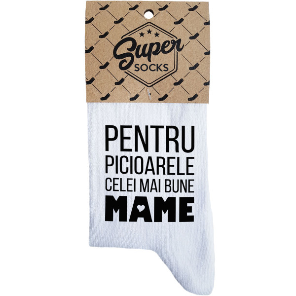 Șosete pentru femei „Pentru picioarele celei mai bune mame“ Șosete pentru femei „Pentru picioarele celei mai bune mame“