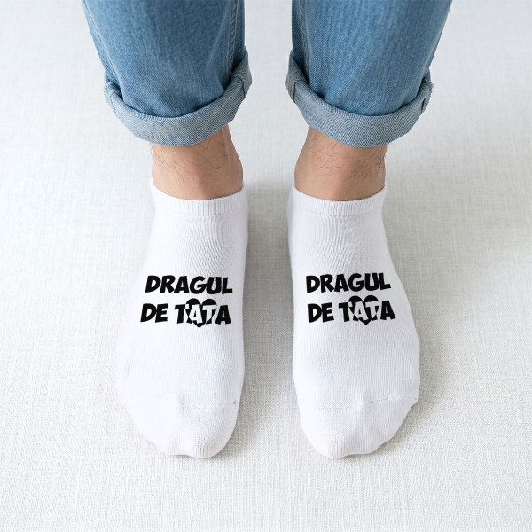 Șosete scurte pentru bărbați "Dragul de tata"