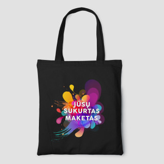 Pungă textilă color cu design personalizat