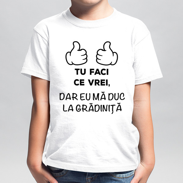 Trico pentru copii "Merg la grădiniță"