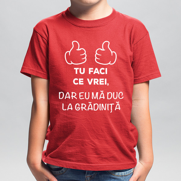 Trico pentru copii "Merg la grădiniță"