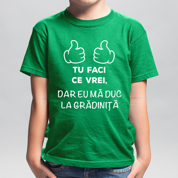 Trico pentru copii "Merg la grădiniță"