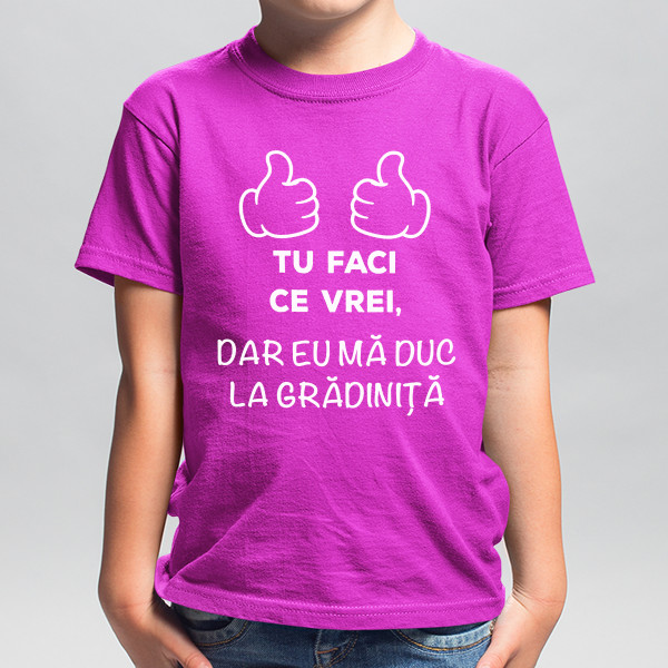 Trico pentru copii "Merg la grădiniță"