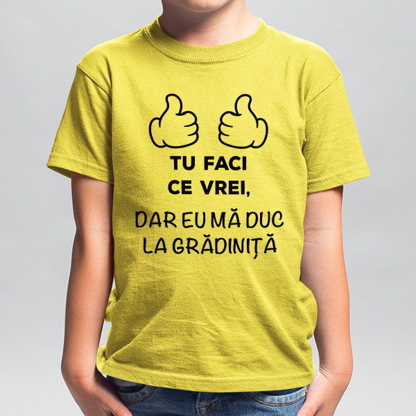 Trico pentru copii "Merg la grădiniță"