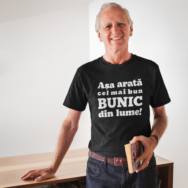 Tricou "Așa arată cel mai bun BUNIC din lume!"